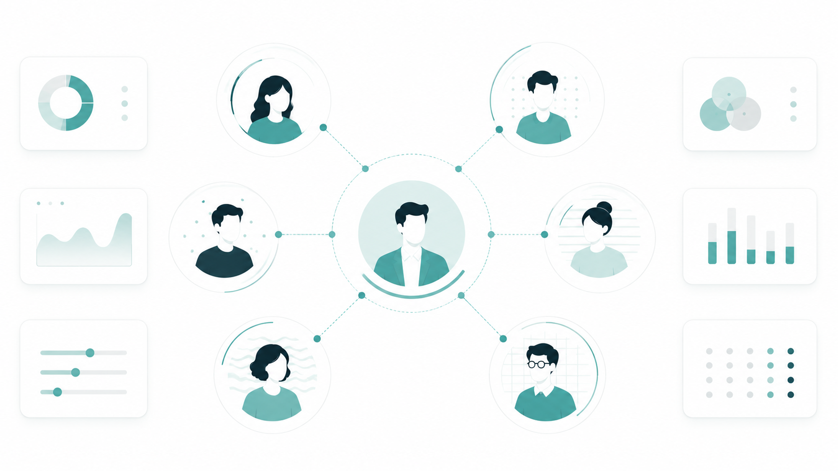 ilustrasi behavioral mapping untuk memahami kebutuhan individu dalam tim hybrid