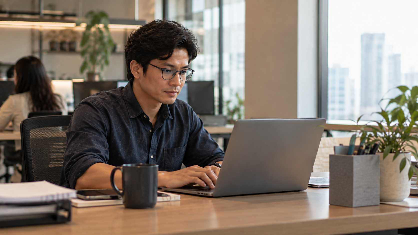 employee who appears calm and relaxed at work but is actually the most reliable and responsible person on the team